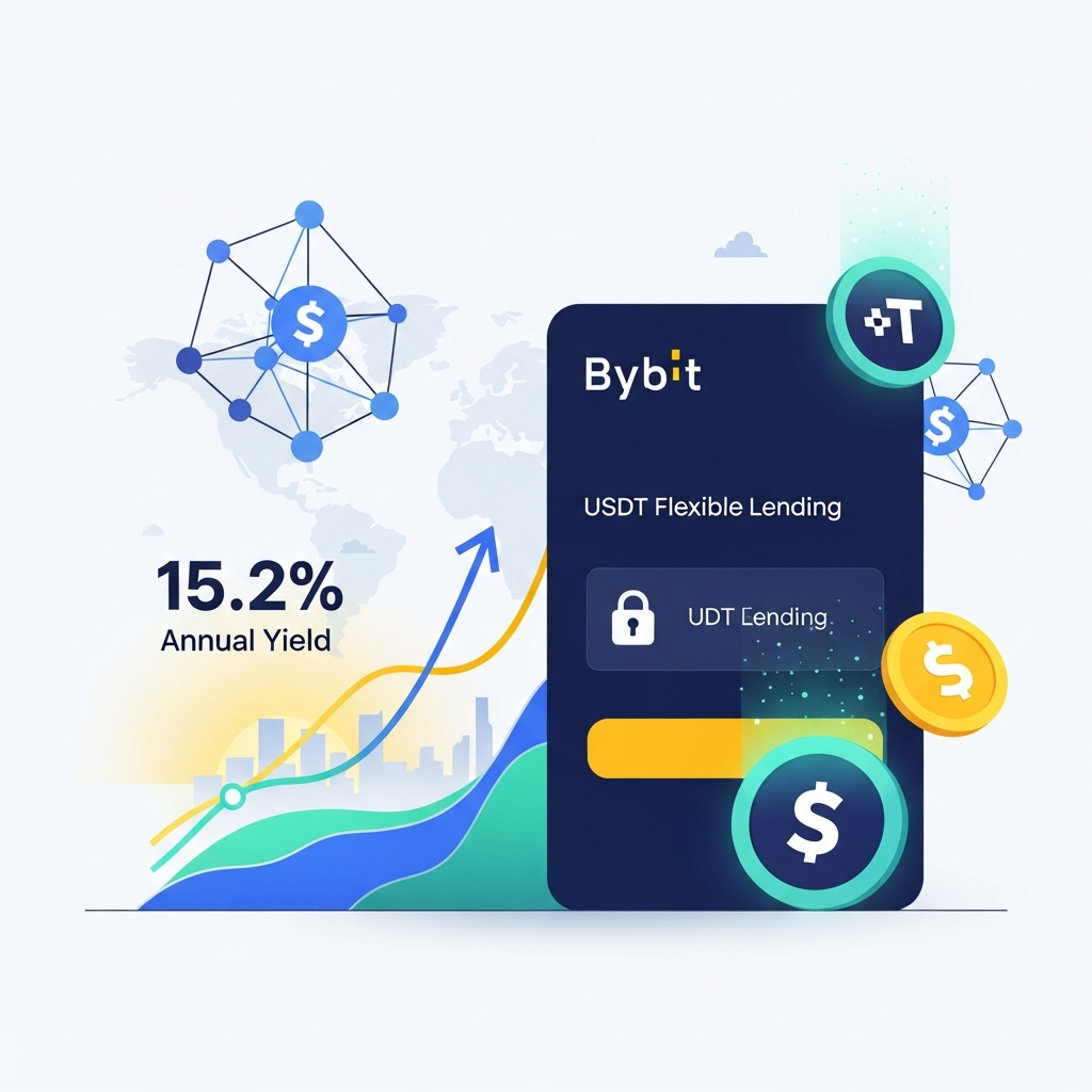 【年利15.2%】Bybit（バイビット）USDTフレキシブル貸付運用