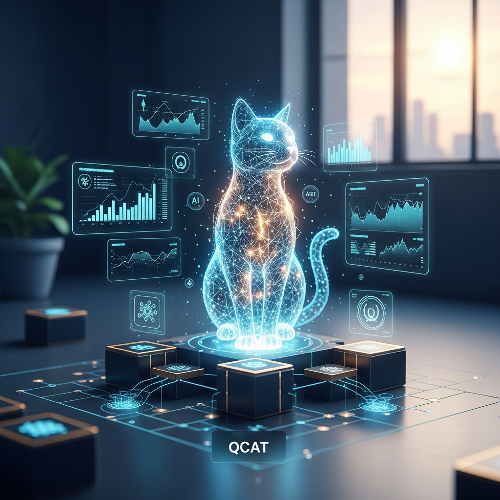 【爆益期待】Quantum Cat (QCAT) + AIエージェント×量子ナラティブの融合