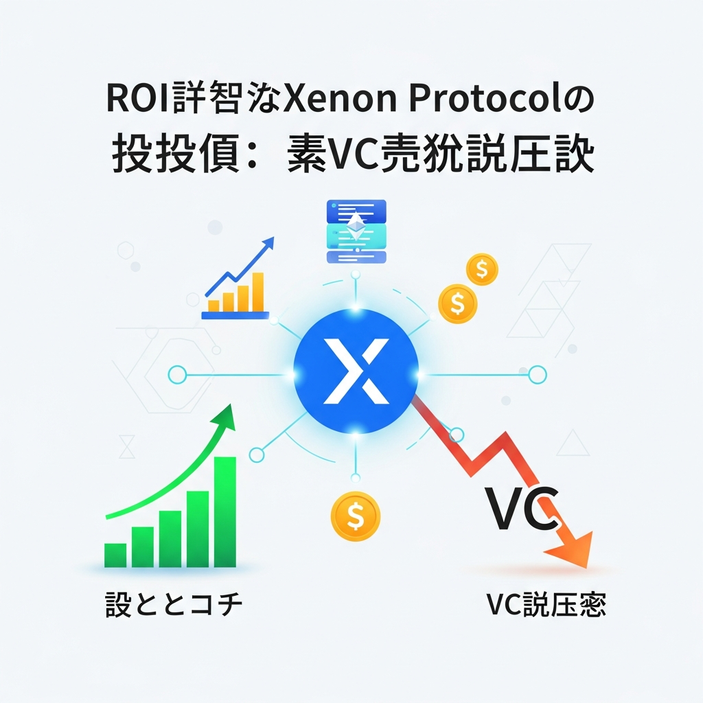 【ROI重視】Xenon Protocolの投資価値を斬る：強気なトークノミクスとVC売圧の懸念
