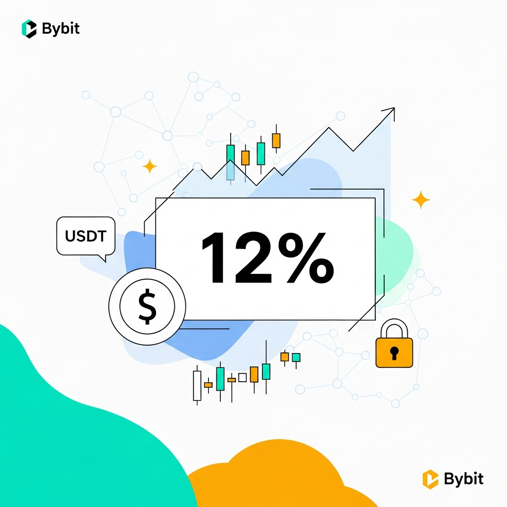 【年利12%】Bybit（バイビット）のUSDT貸付（フレキシブル運用）で手堅く増やす