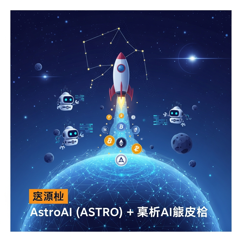 【爆益期待】AstroAI (ASTRO) + 自律型AIエージェントによる宇宙開拓ナラティブ
