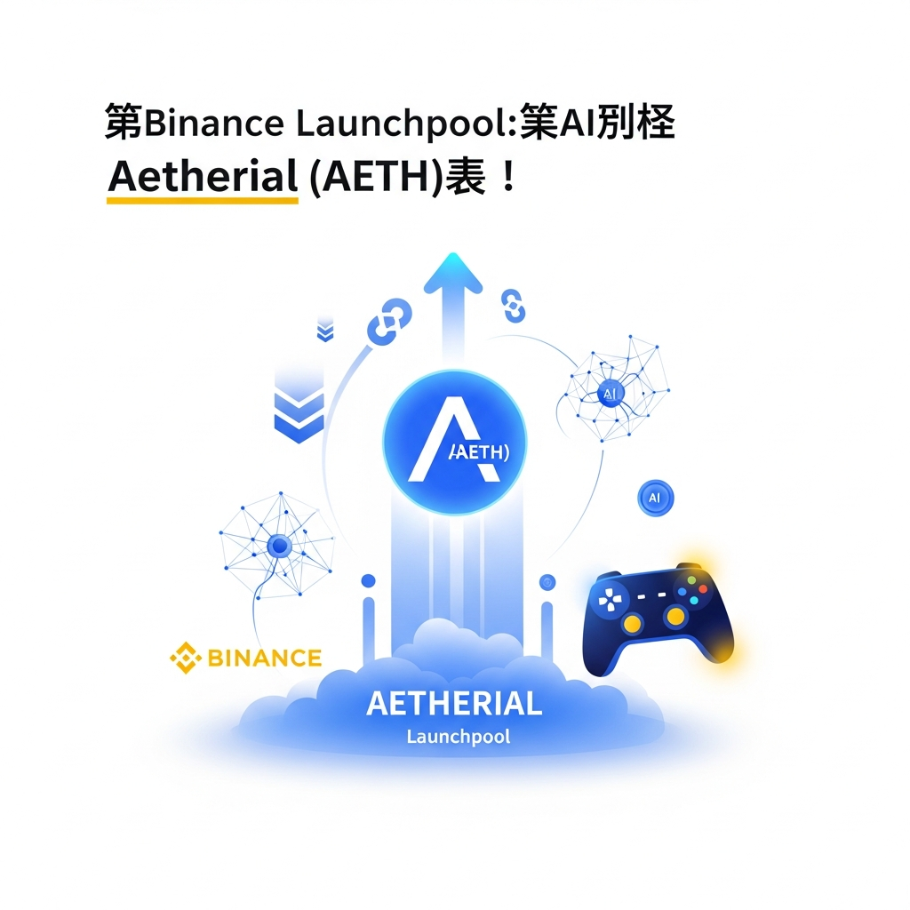 【最速】Binance Launchpool：次世代AIゲーミング「Aetherial (AETH)」上場決定！