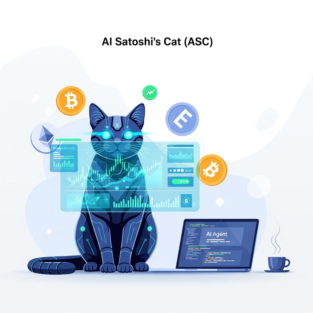 【爆益期待】AI Satoshi's Cat (ASC) + AIエージェント×猫ナラティブ