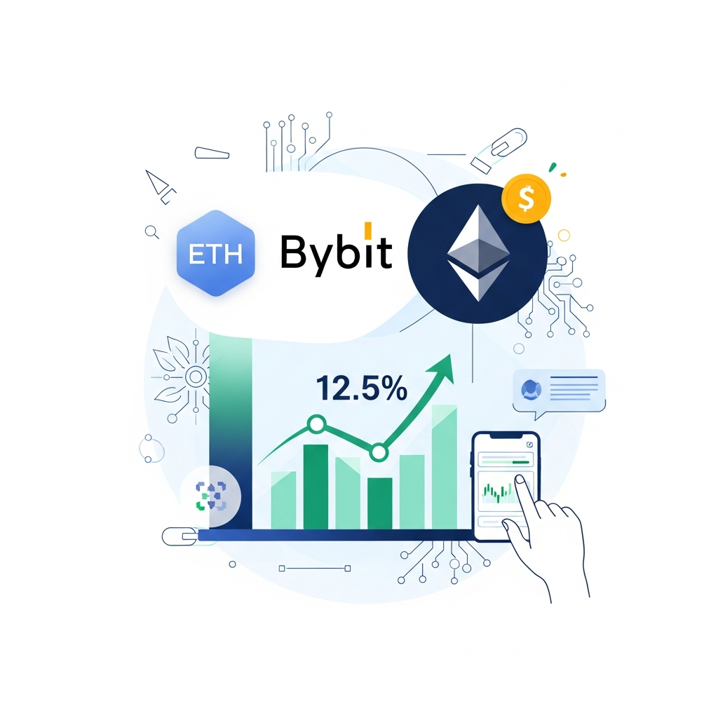 【年利12.5%】Bybit（バイビット）ETHリステーキング運用