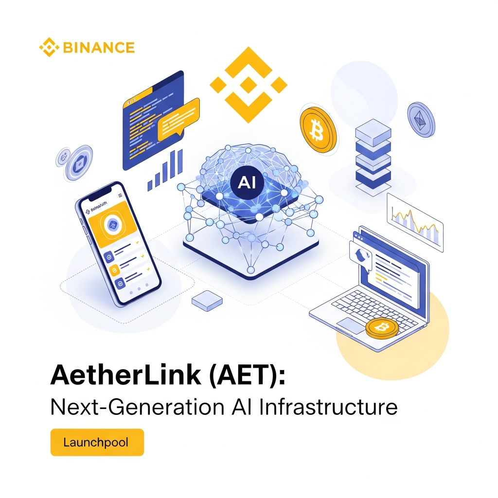 【最速】Binance Launchpool：次世代AIインフラ「AetherLink (AET)」の提供開始！