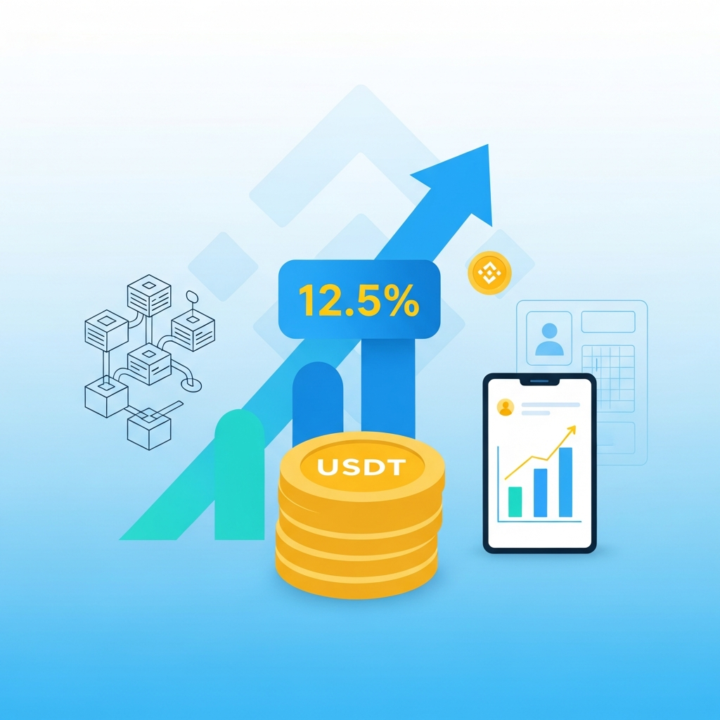 【年利12.5%】Binance Earn：USDTフレキシブル製品で手堅く稼ぐ資産運用