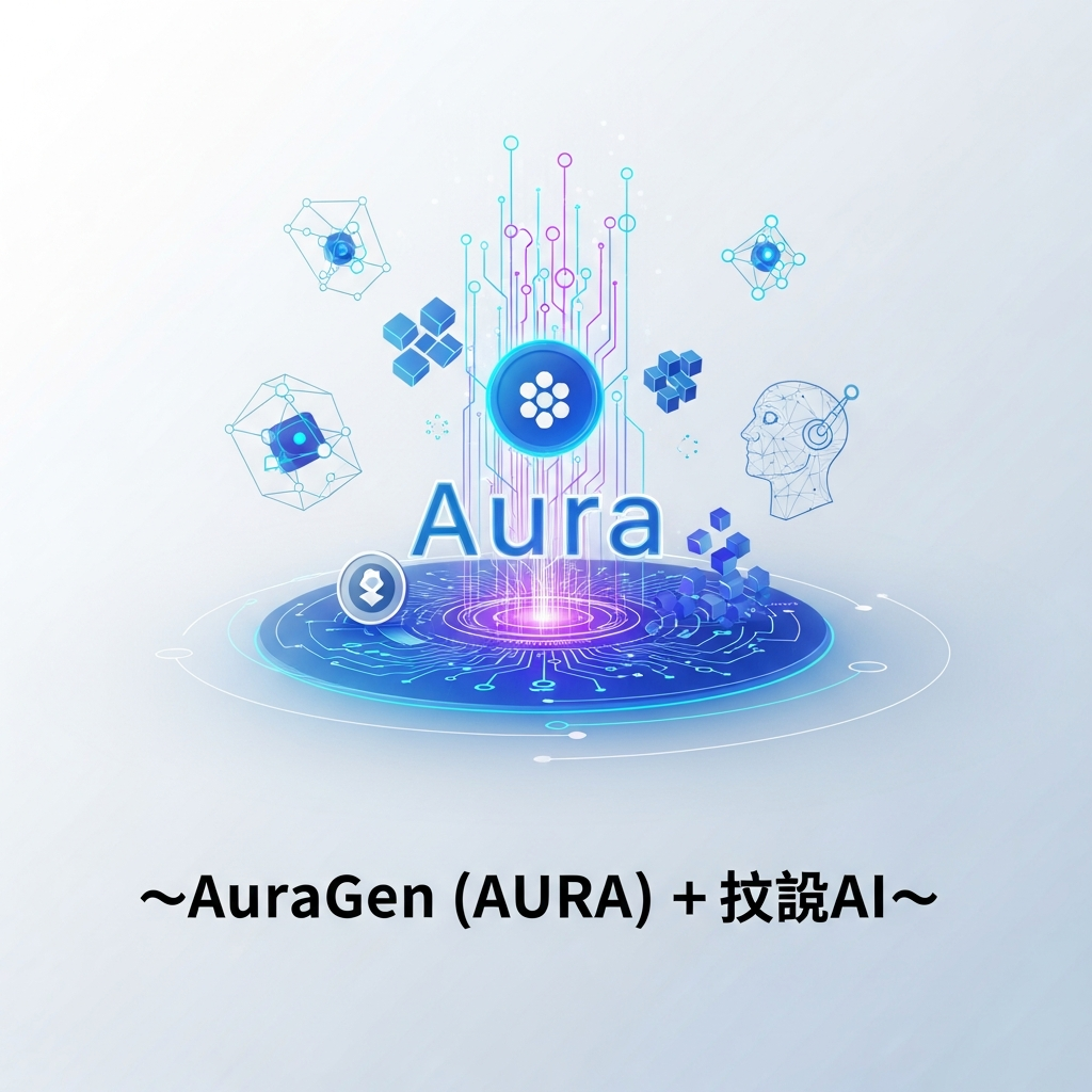 【爆益期待】AuraGen (AURA) ＋ 自律型AIエージェント・ナラティブ