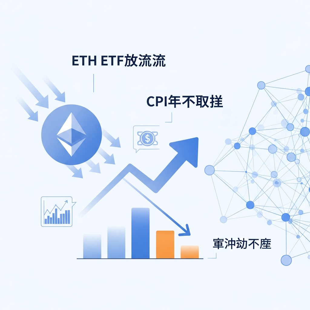 [重要度★5] 米CPI下振れとETH ETF流入加速