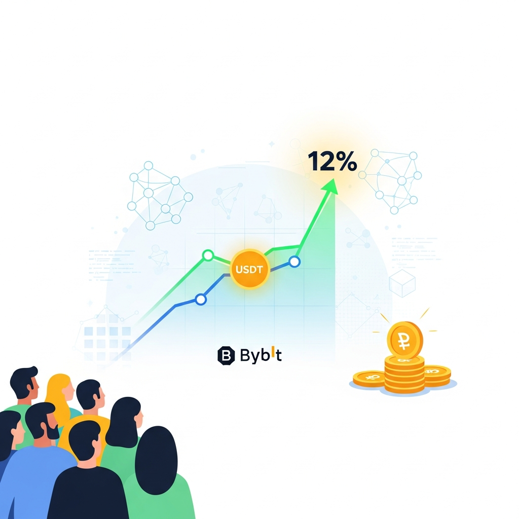 【年利12%】Bybit（バイビット）USDT積立ステーキング