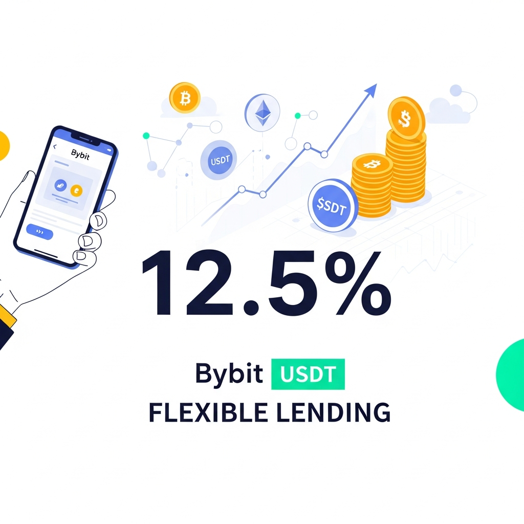 【年利12.5%】Bybit（バイビット）USDT フレキシブルレンディング