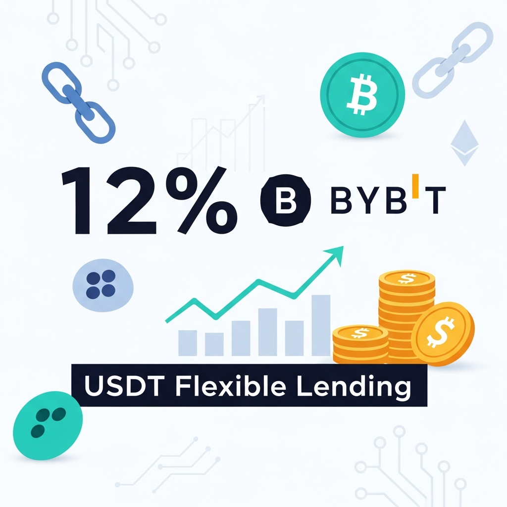 【年利12%】Bybit（バイビット）USDTフレキシブル貸付で手堅く増やす