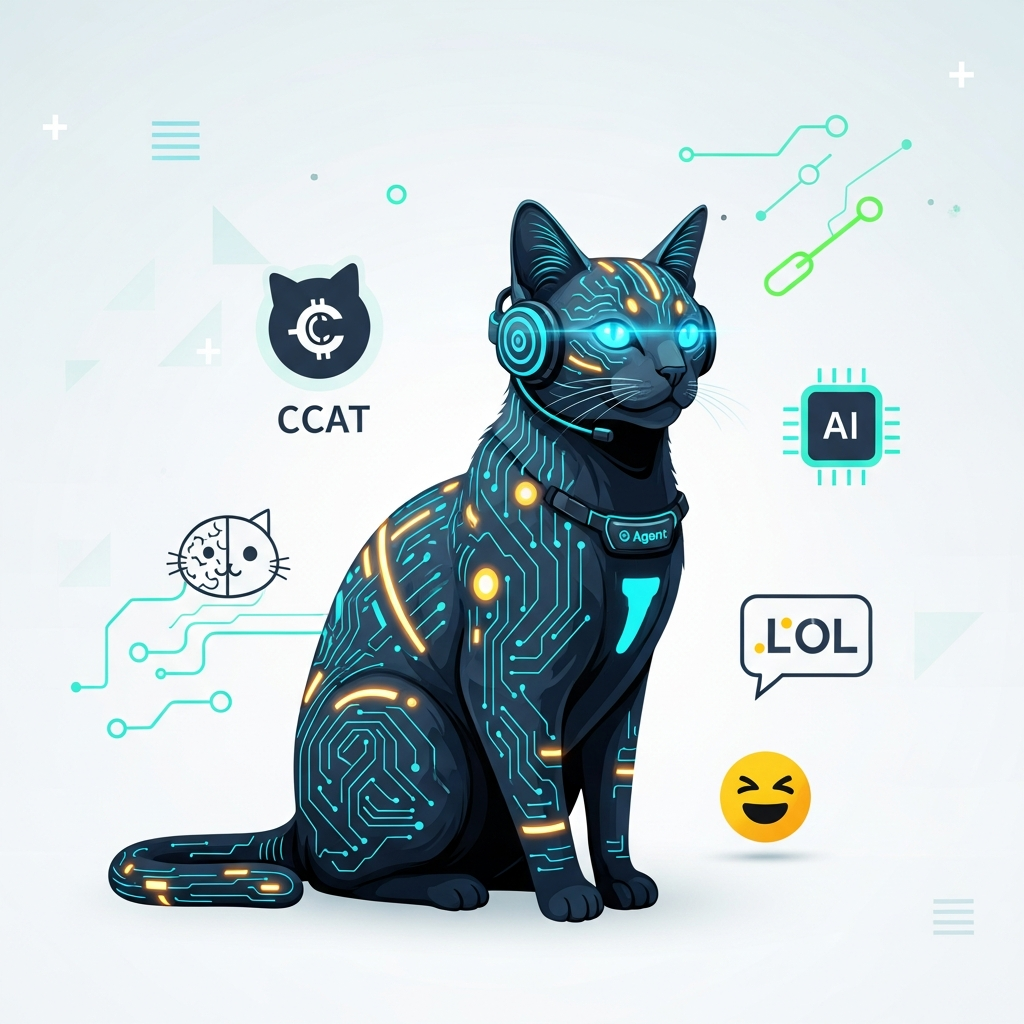 【爆益期待】CYBERCAT (CCAT)＋AIエージェント×猫ミーム