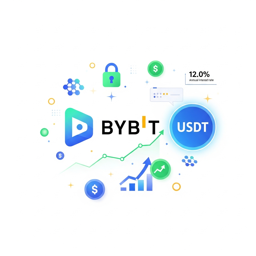 【年利12.0%】Bybit（バイビット）USDTフレキシブルステーキング