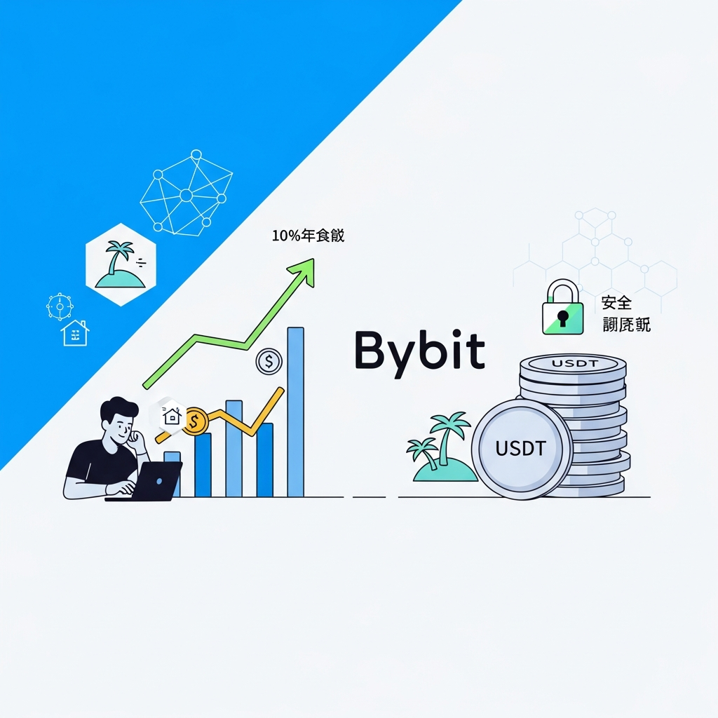 【年利10%】Bybit（バイビット）USDTレンディングで手堅く増やす