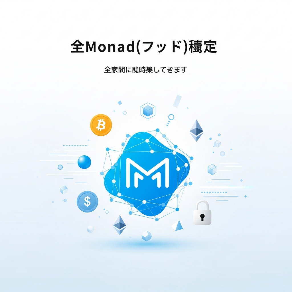 【要注目】Monad（モナド）完全無料エアドロップ攻略ガイド