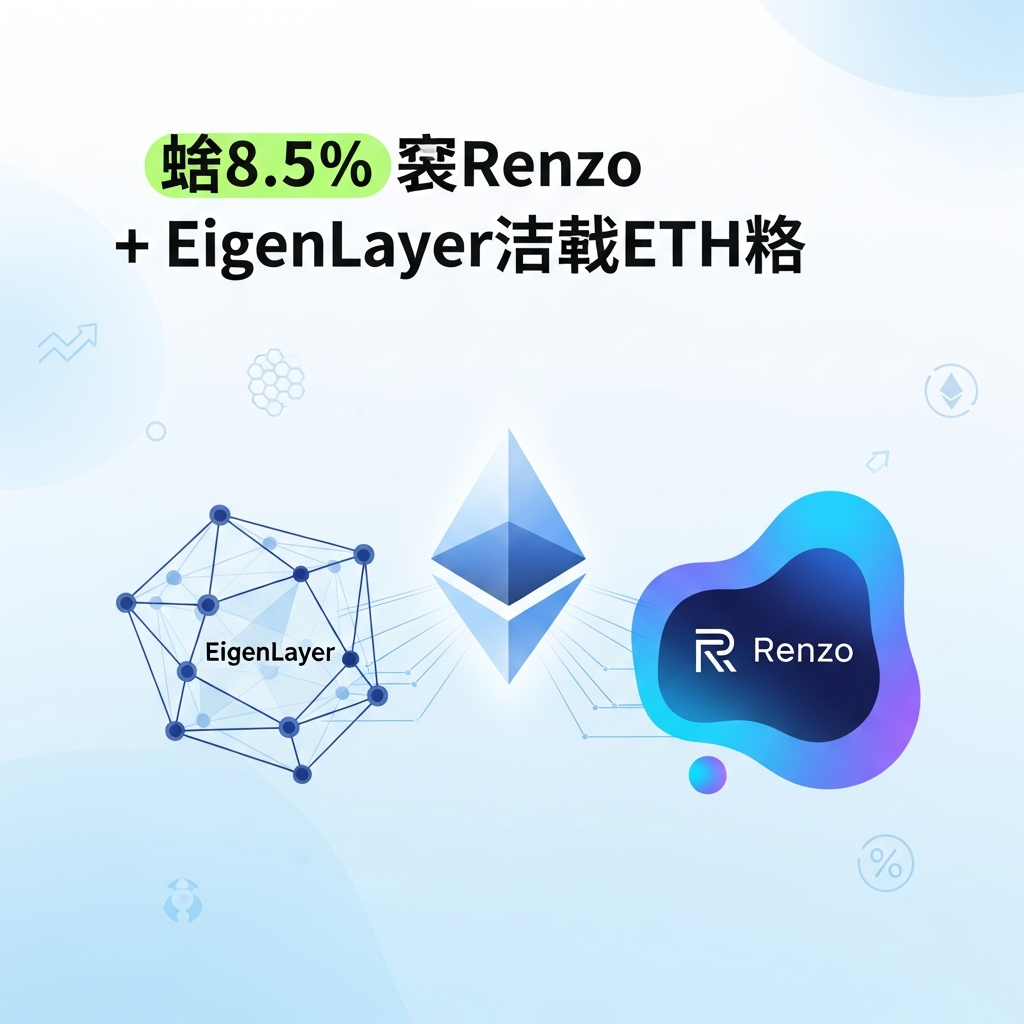 【年利8.5%】Renzo + EigenLayerでのETHリステーキング運用