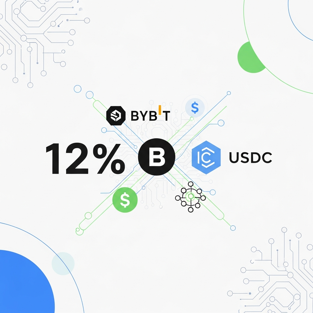【年利12%】Bybit・USDCフレキシブル貸付