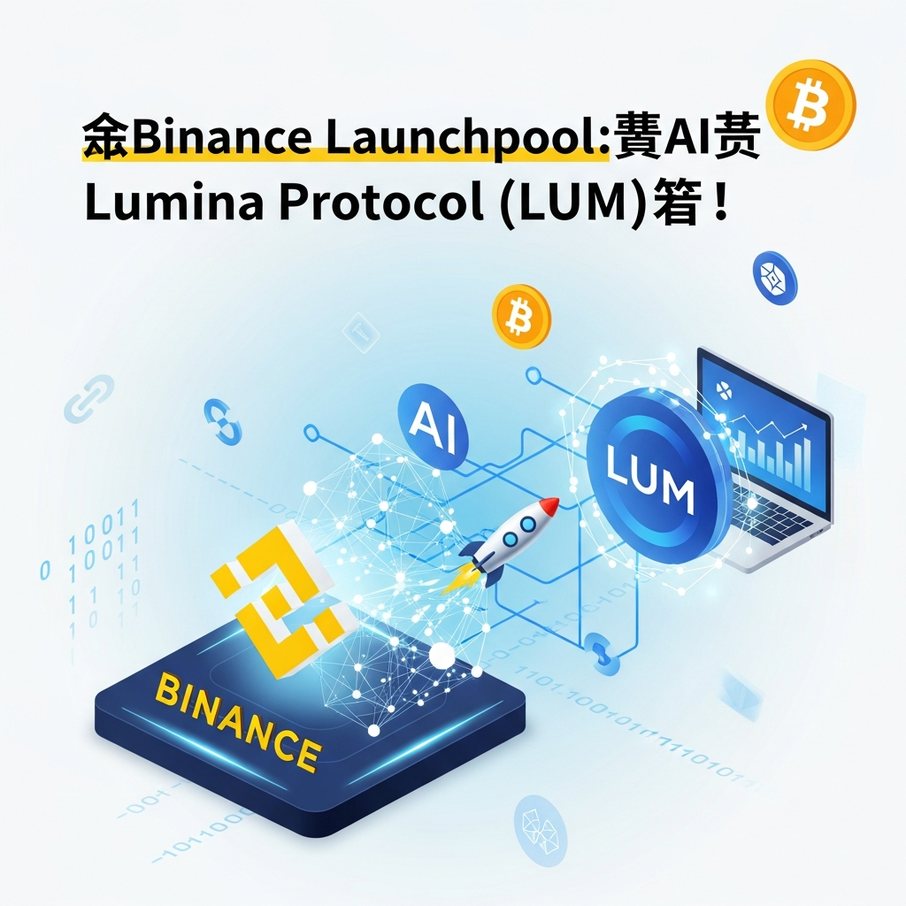 【最速】Binance Launchpool：次世代AIインフラ「Lumina Protocol (LUM)」上場決定！