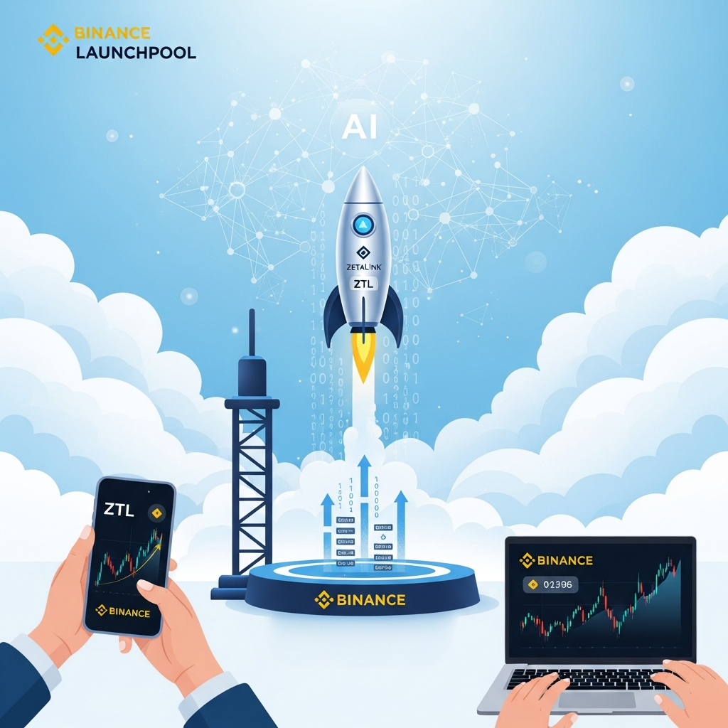 【最速】Binance Launchpool：次世代AIインフラ「ZetaLink (ZTL)」上場決定