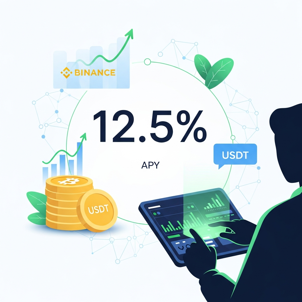 【年利12.5%】Binance Simple Earn でUSDTを堅実に運用する方法