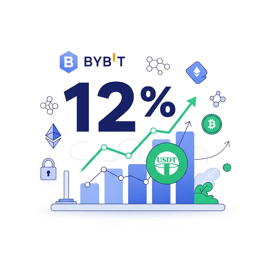 【年利12%】Bybit（バイビット）のUSDTフレキシブル貸付で安定運用