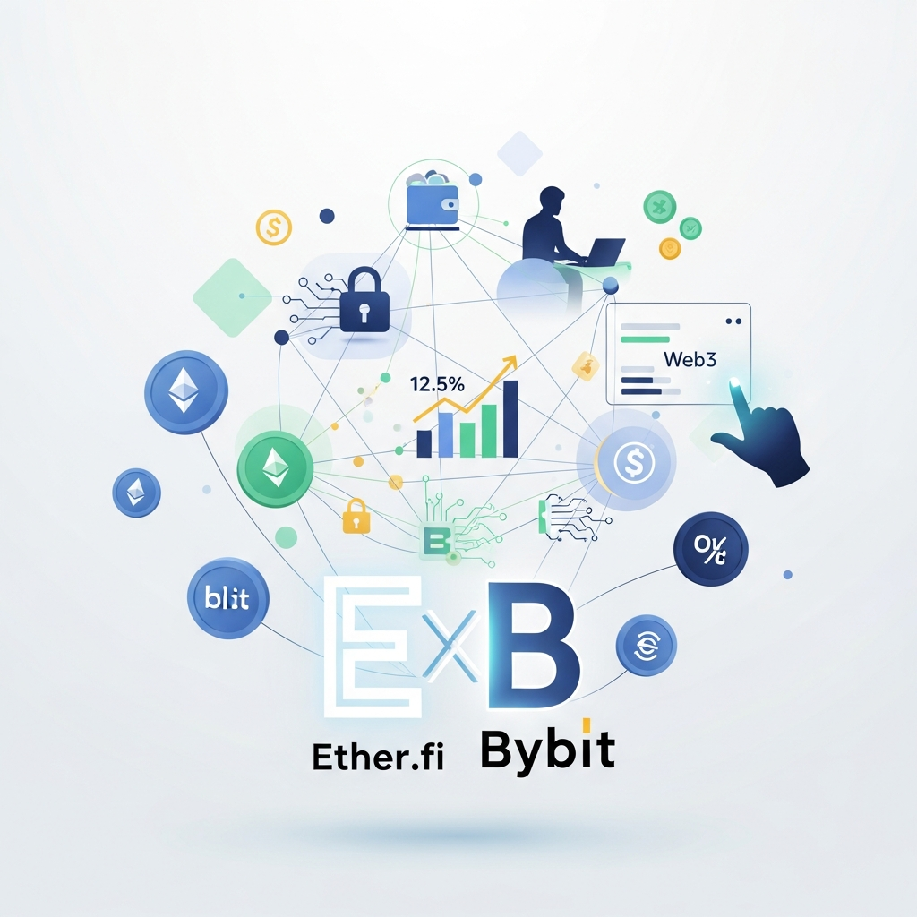 【年利12.5%】Ether.fi + Bybit Web3 リステーキング案件