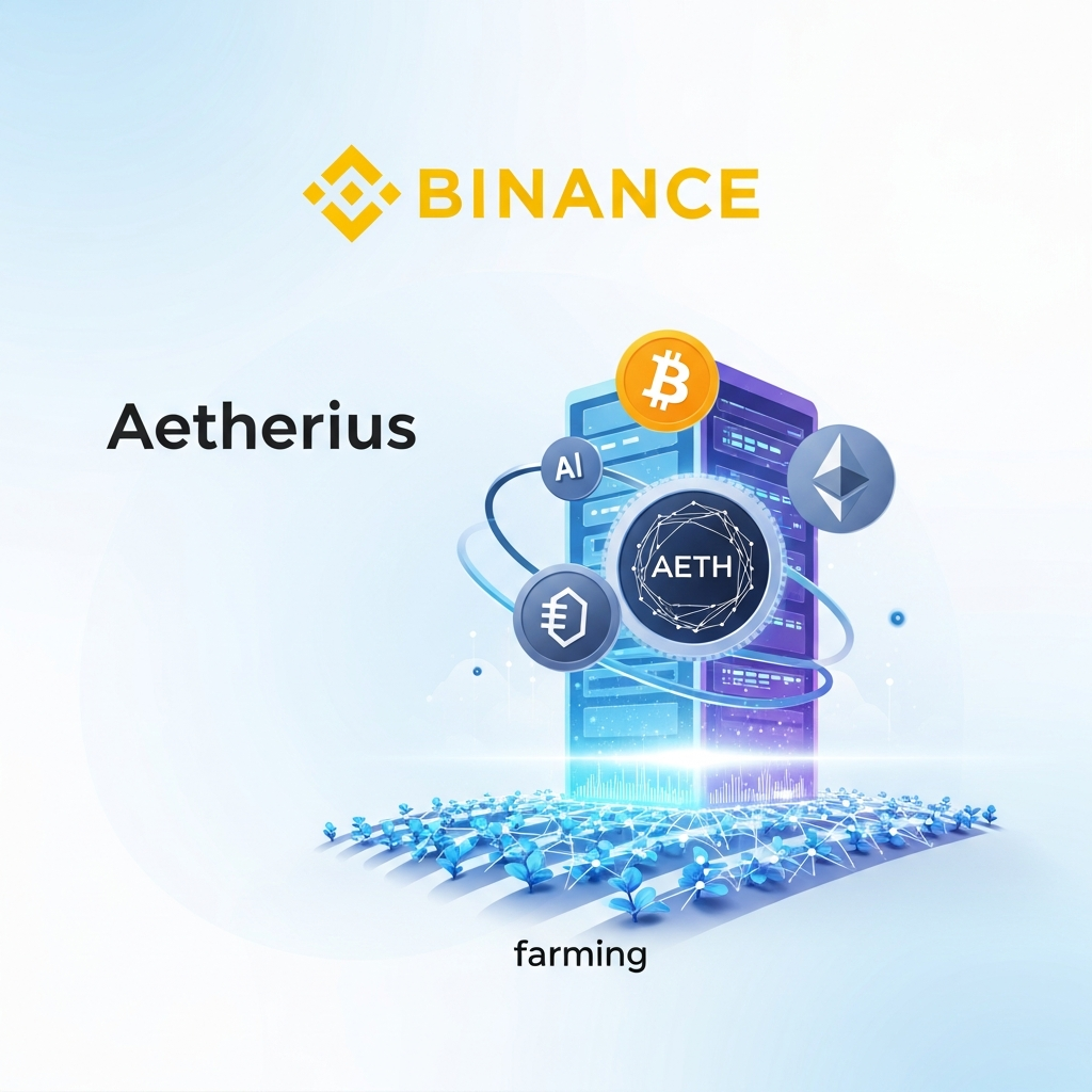 【最速】Binanceローンチプール：次世代AIインフラ「Aetherius (AETH)」の農業開始