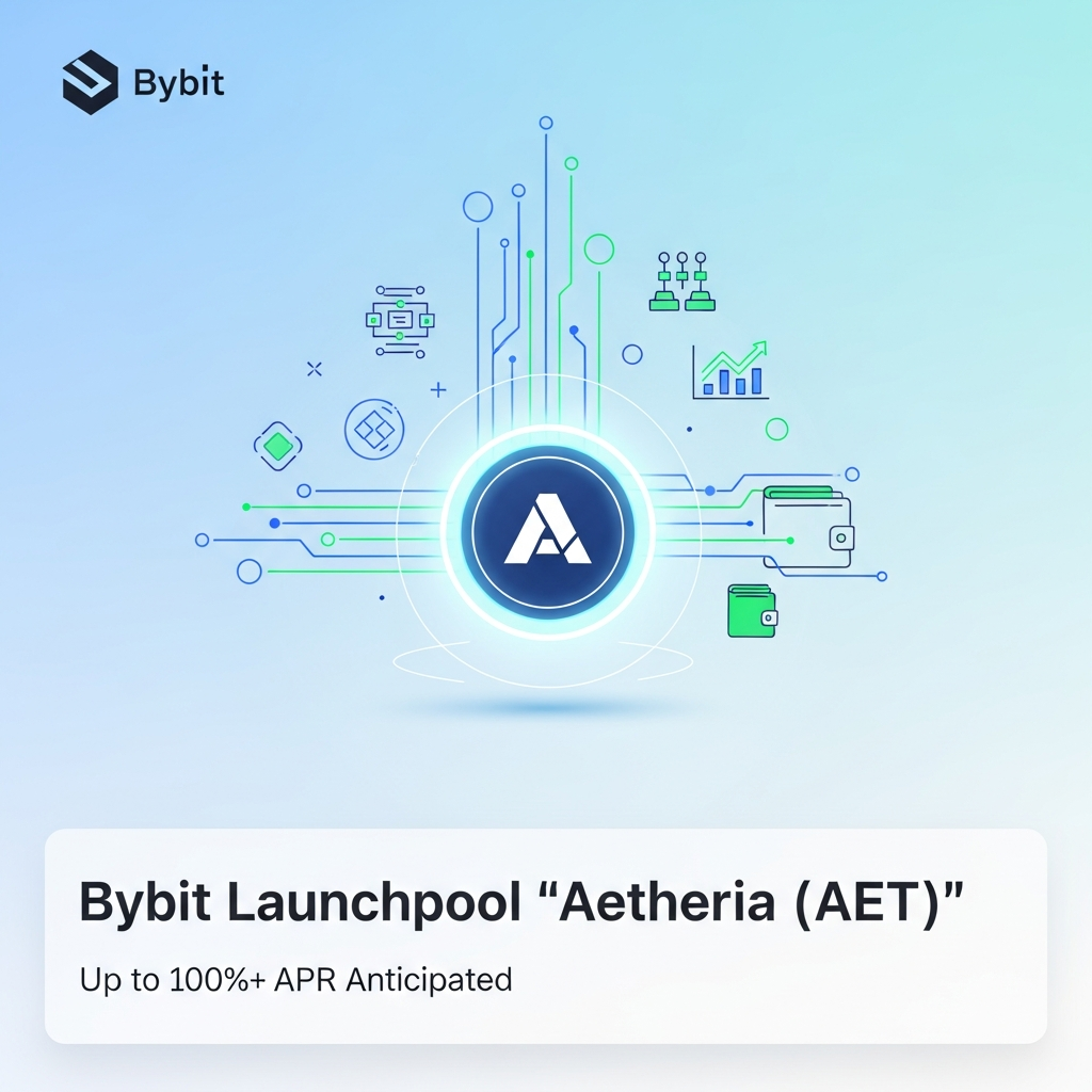 【最速】Bybitローンチプール「Aetheria (AET)」開催！最大年利100%超えの期待大
