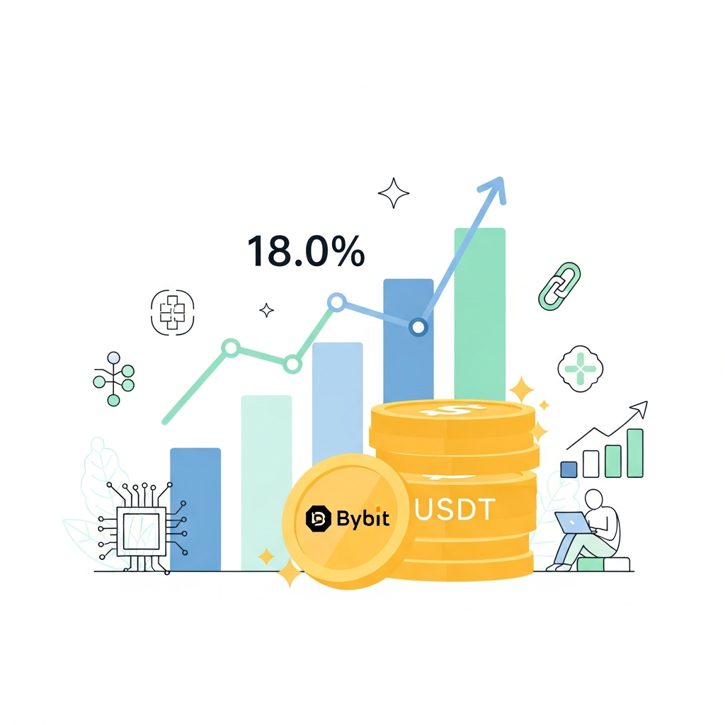 【年利18.0%】Bybit（バイビット）USDT特別ボーナス運用
