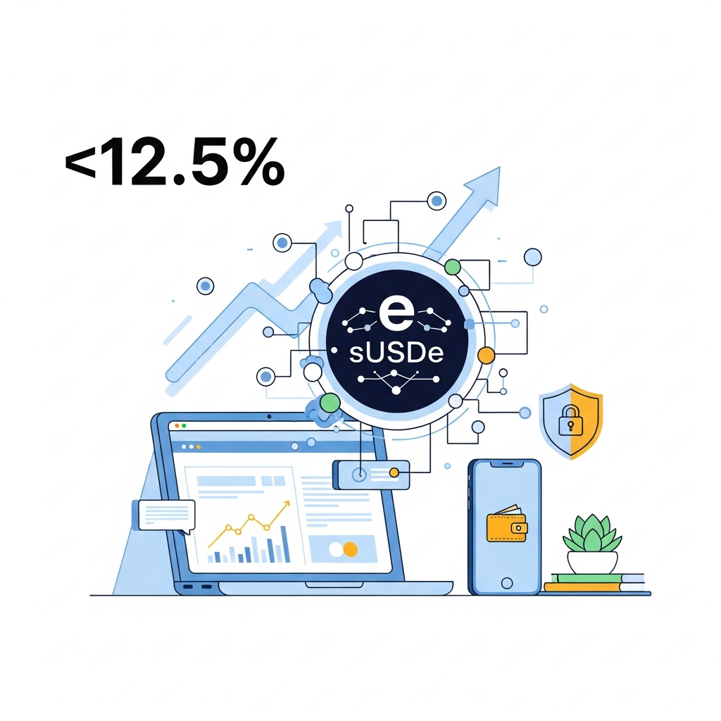 【年利12.5%】Ethena（sUSDe）ステーキングで安定収益