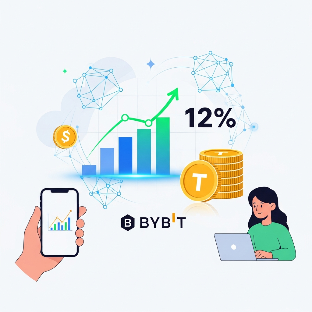 【年利12%】Bybit（バイビット）USDTレンディングで手堅く増やす運用術