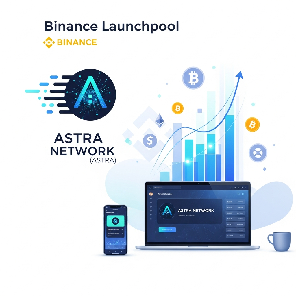 【最速】Binance Launchpool：次世代AIインフラ「Astra Network (ASTRA)」上場決定
