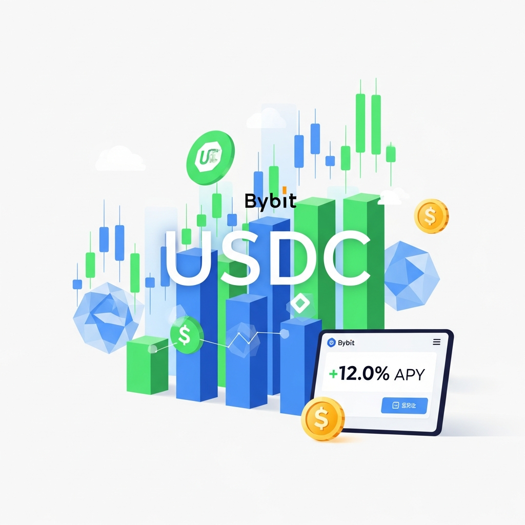 【年利12.0%】Bybit（バイビット）USDC入金だけで増やす安定運用