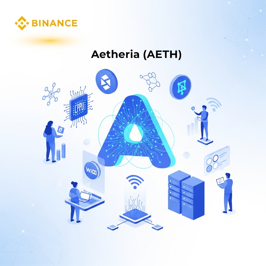 【最速】Binance Launchpoolに次世代AI分散型計算プラットフォーム「Aetheria (AETH)」が登場！