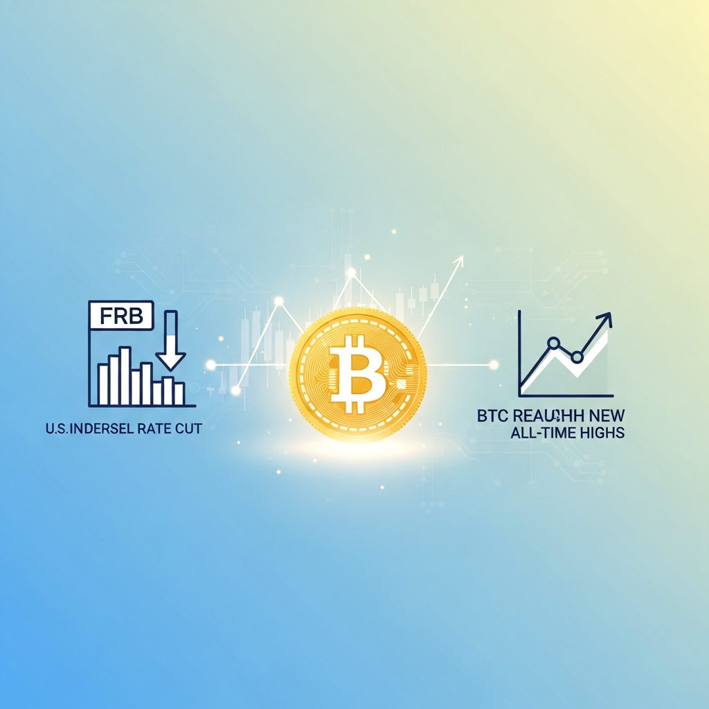 [重要度★5] 米FRBが利下げ転換、BTCは過去最高値を更新