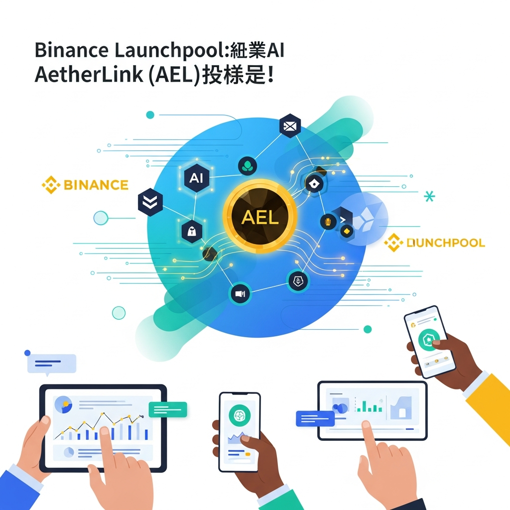 【最速】Binance Launchpool：次世代AIインフラ「AetherLink (AEL)」が登場！
