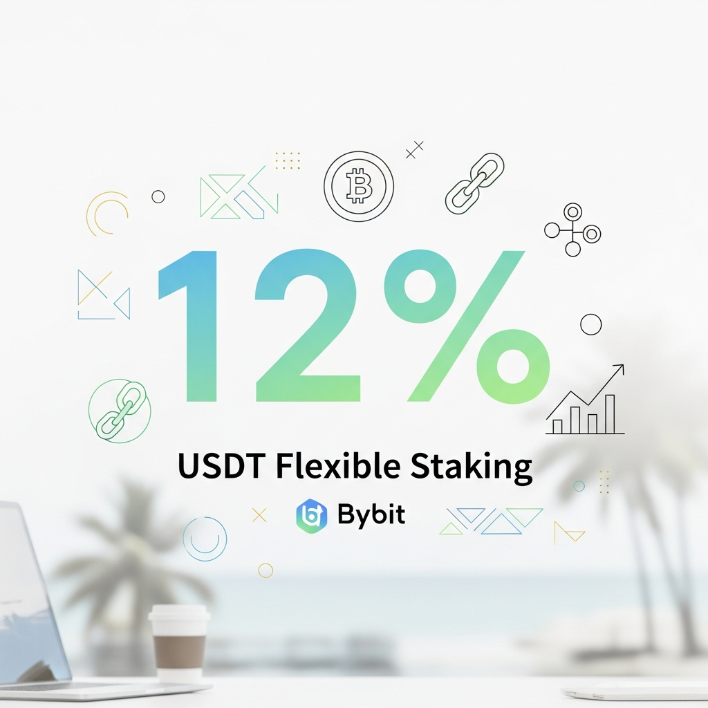 【年利12%】Bybit（バイビット）USDTフレキシブルステーキング