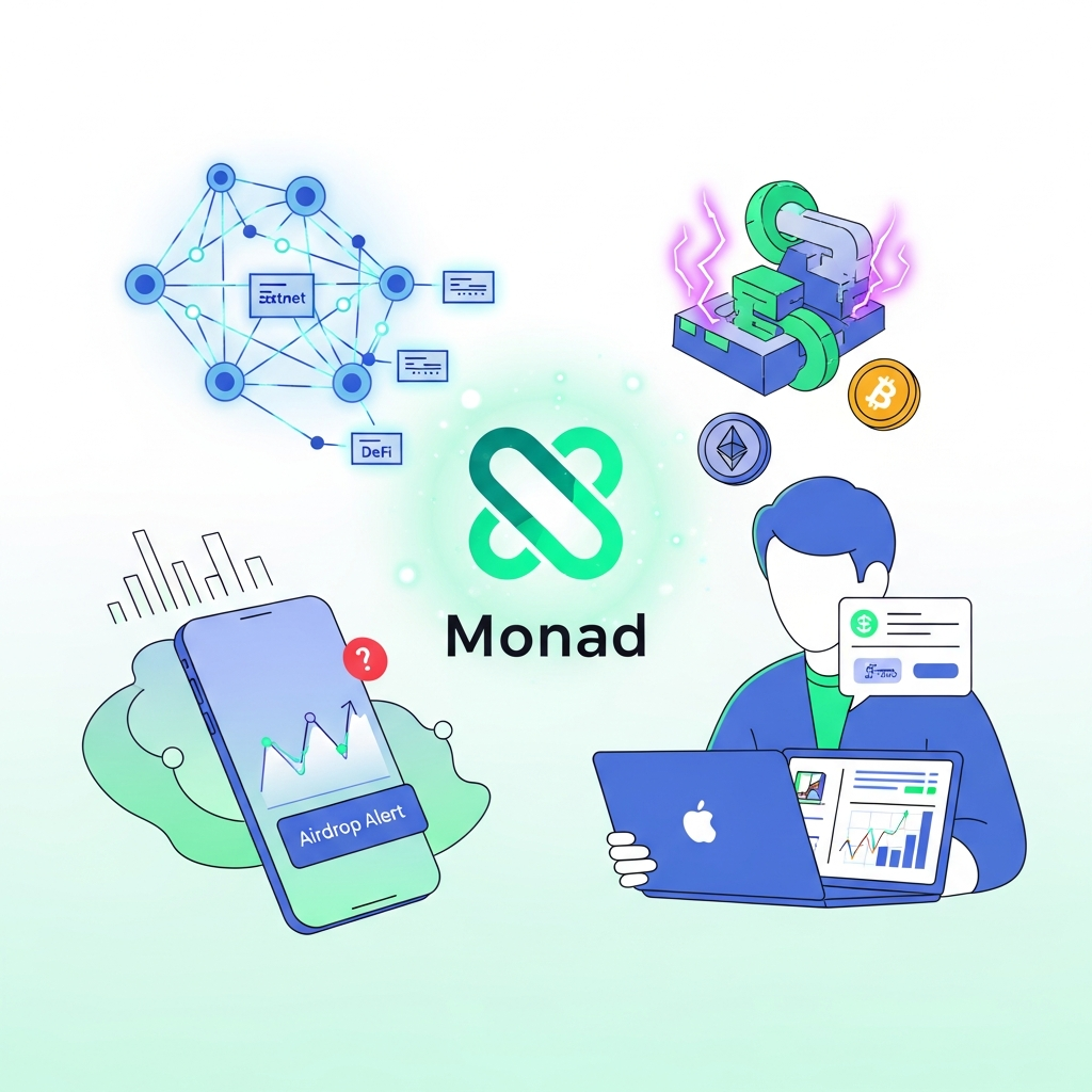 【要注目】Monad (モナド) テストネット・エアドロップ完全攻略のサムネイル