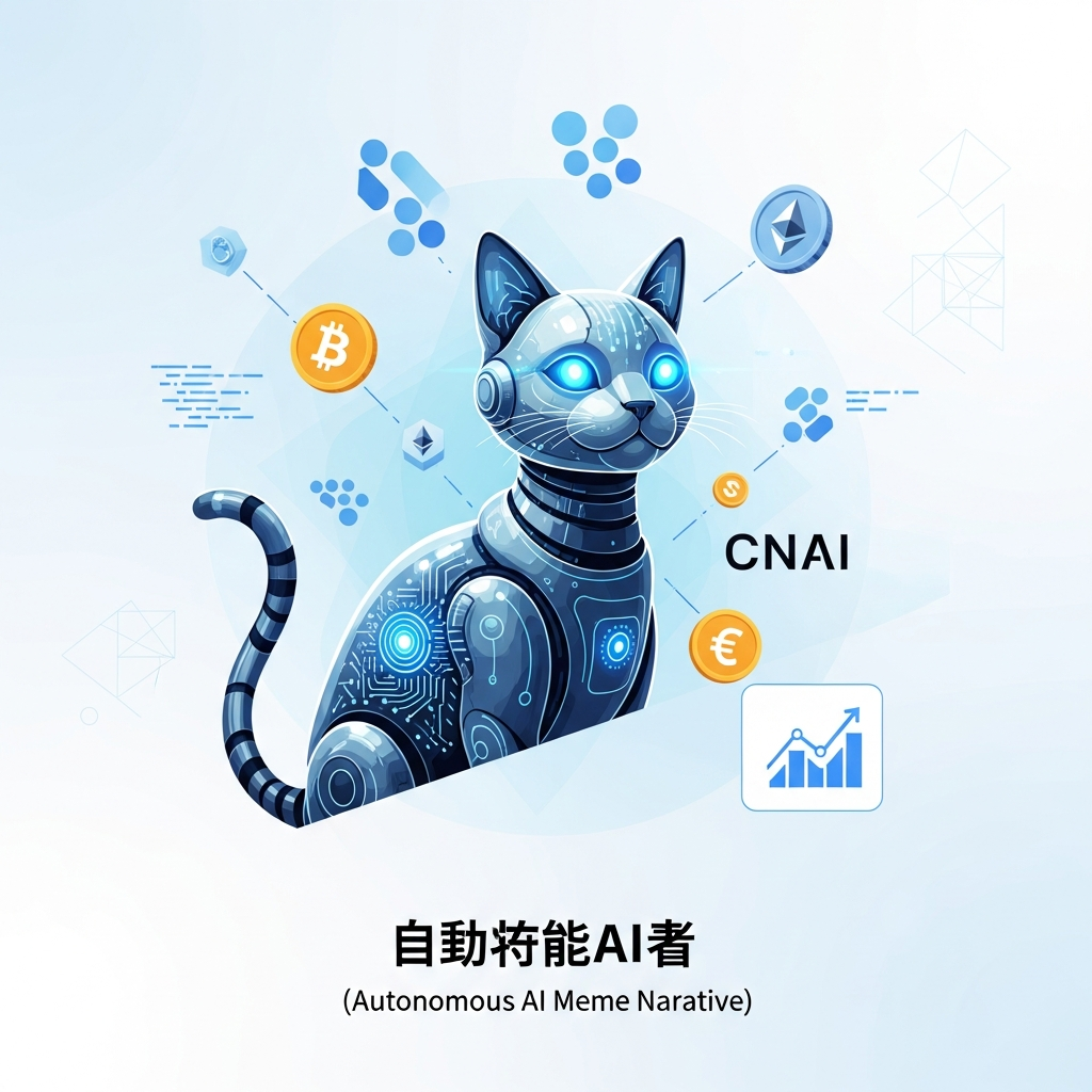 【爆益期待】CyberNeko AI (CNAI) + 自律型AIミームナラティブ