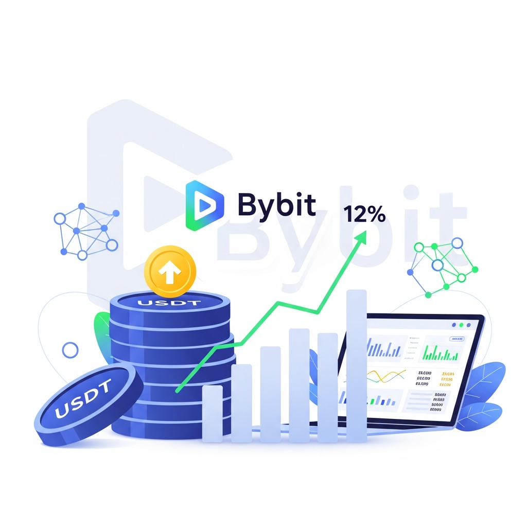 【年利12%】Bybit（バイビット）USDT貸付で手堅く増やすステーブルコイン運用