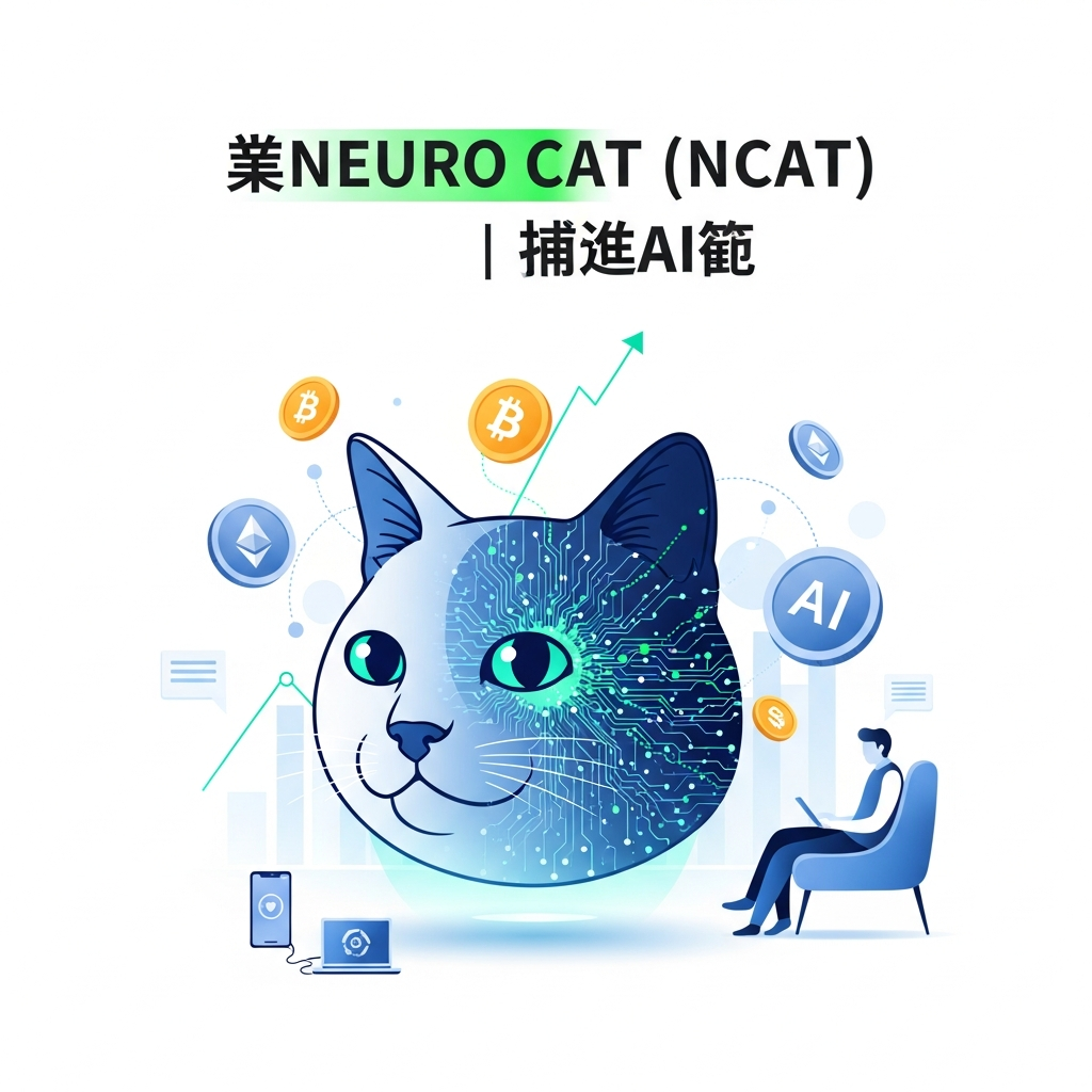 【爆益期待】NEURO CAT (NCAT) | 自律型AIエージェントと猫ミームの融合