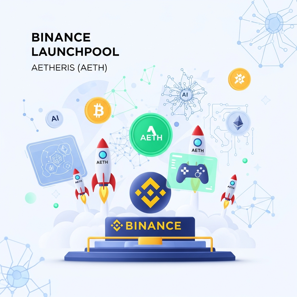 【最速】Binance Launchpool開催：次世代AIゲーミング「Aetheris (AETH)」が遂に登場