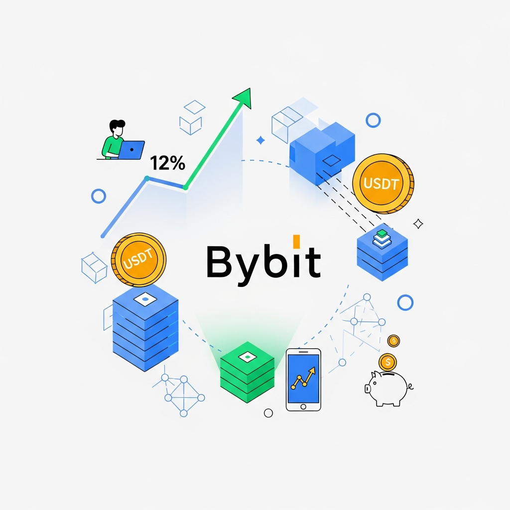 【年利12%】Bybit（バイビット）のUSDT貸付型マイニングで手堅く稼ぐ