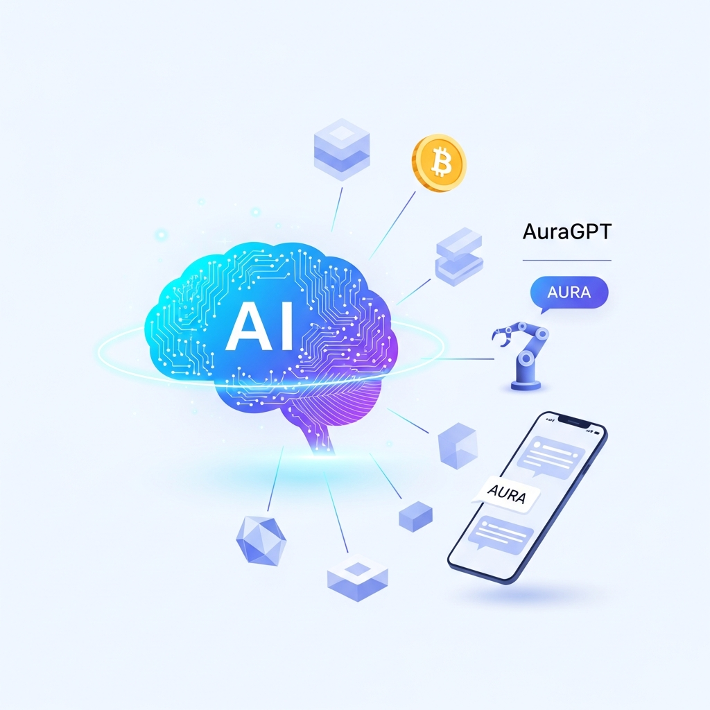 【爆益期待】AuraGPT (AURA) - 自律型AIが支配する新時代のミームナラティブ