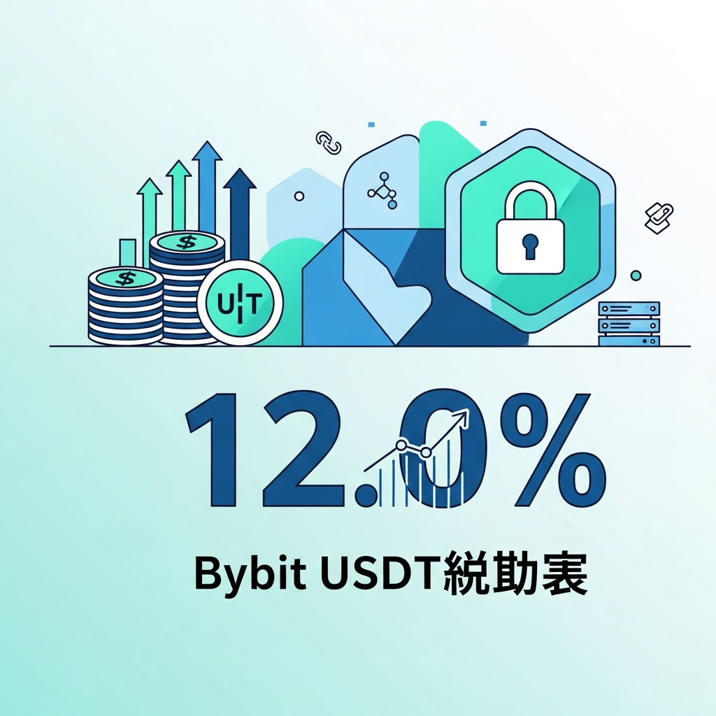 【年利12.0%】Bybit（バイビット）USDT貸付ステーキング