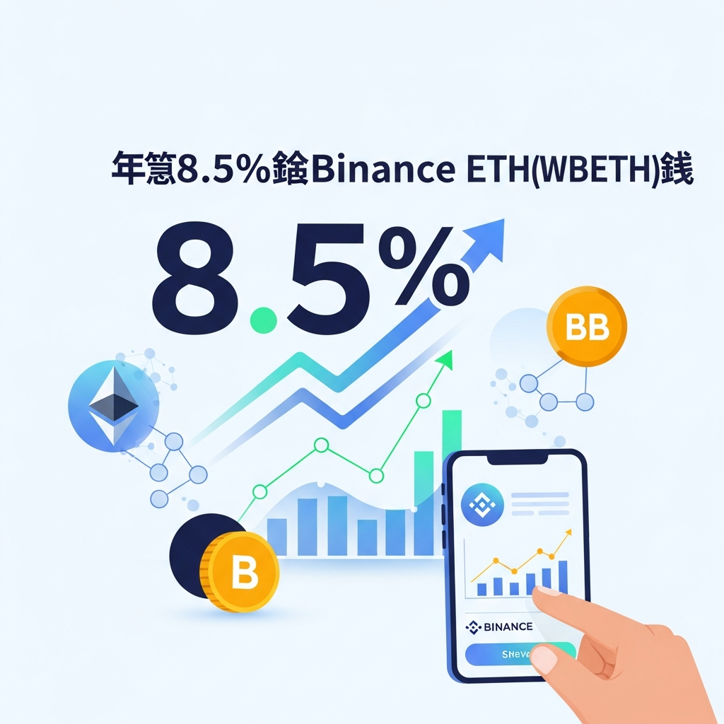 【年利8.5%】Binance ETHリステーキング（WBETH）で手堅く増やす新戦略