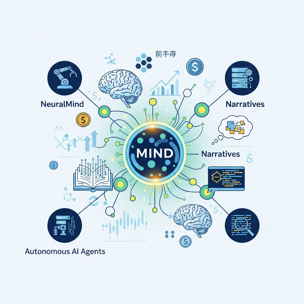 【爆益期待】NeuralMind (MIND) + 自律型AIエージェント・ナラティブ