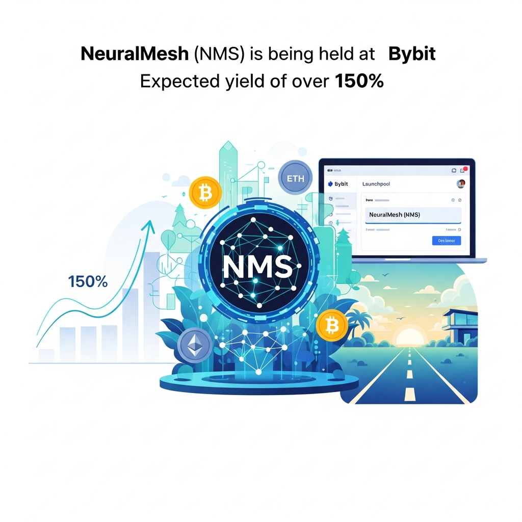 【最速】Bybitローンチプール「NeuralMesh (NMS)」開催！最大150%超の期待利回り
