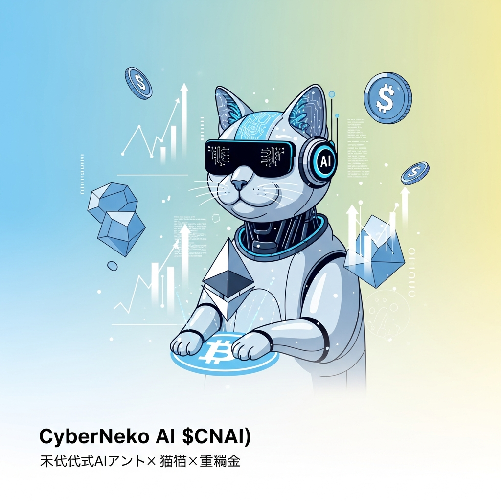 【爆益期待】CyberNeko AI ($CNAI) - 次世代AIエージェント×猫ミームの融合