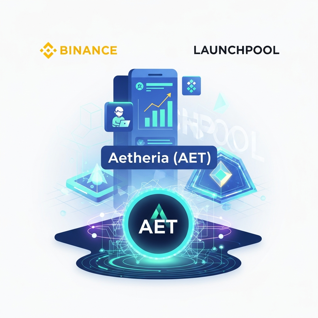 【最速】Binance Launchpool：次世代AIゲーミング「Aetheria (AET)」が開始